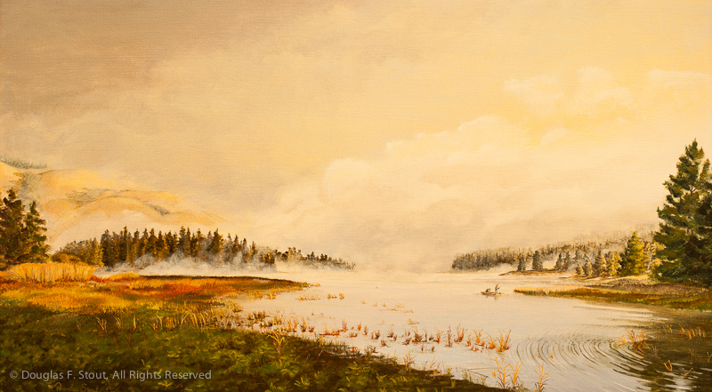 Early Morning Fishing, San Pablo Reservoir, CA